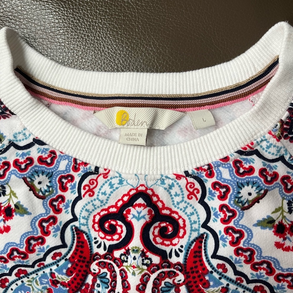 Boden cropped sweatshirt - Picture 3 of 4
